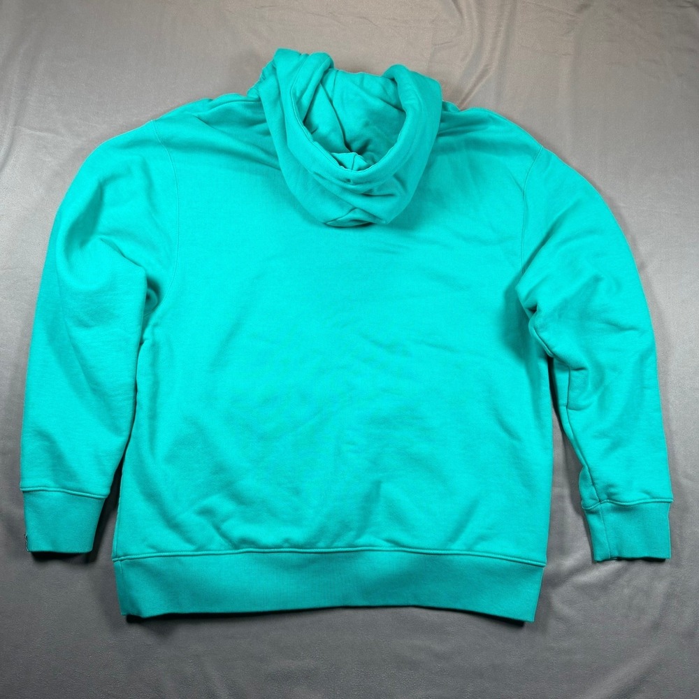 Jordan Air Jordan Mens XL Teal Pullover Hoodie Embroidered Logo Casual Athletic - Picture 14 of 15